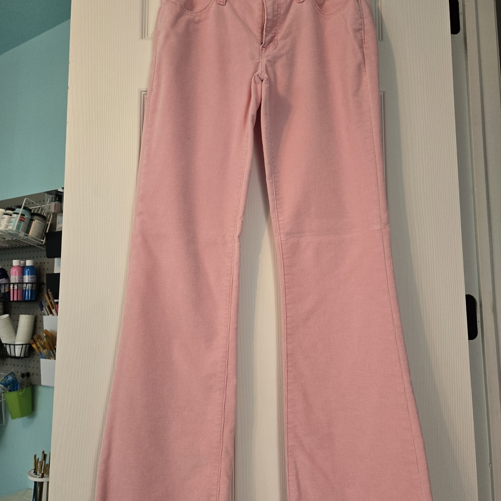 GAP Women's Cordoroy, Boot Cut Jeans - Soft Pink